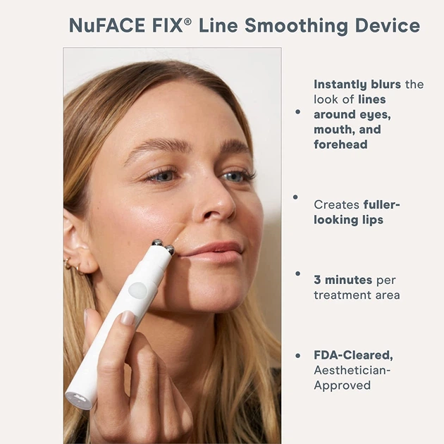 NUFACE FIX 美顔器 Набор NuFACE Fix (США) Массажер и гель для микротоковой терапии