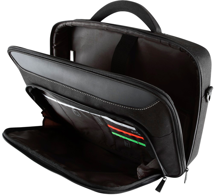Сумка для ноутбука Targus Classic Clamshell 14" Black/Red (CN414) - зображення 4