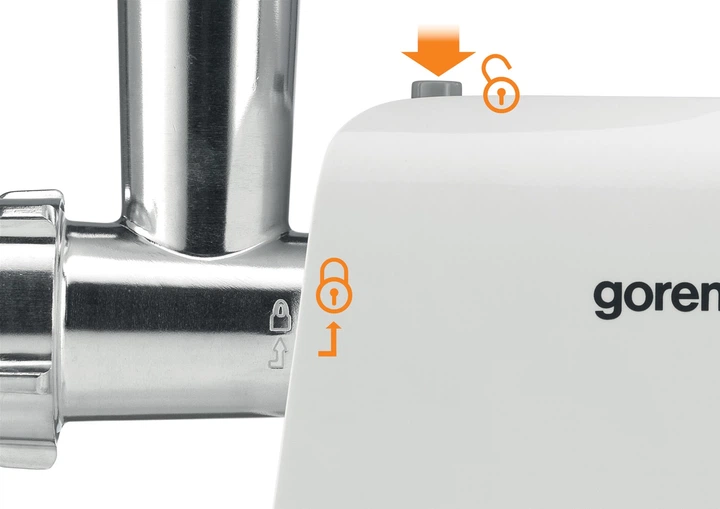 Maszynka do mięsa Gorenje MG1602W Biała - obraz 9