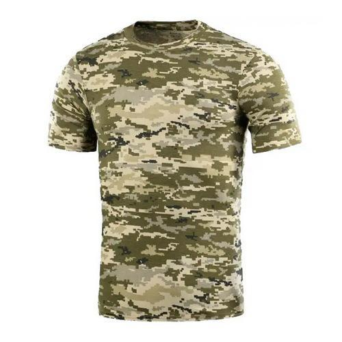 Тактическая футболка Flas; M/44-46; 100% Хлопок. Пиксель Multicam. Армейская футболка. - изображение 2