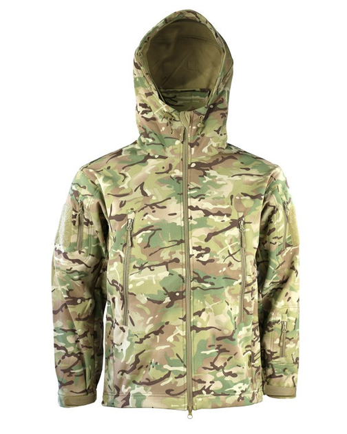 Куртка тактическая военная KOMBAT UK Patriot Soft Shell Jacket S (SK-Nkb-pssj-btp-sS) - изображение 1