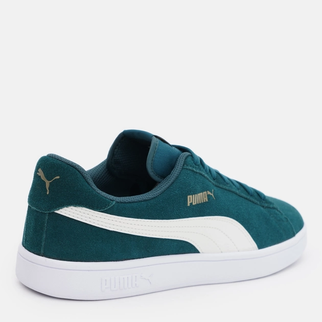 Чоловічі кеди низькі Puma Smash V2 36498967 41 (7.5UK) 26.5 см Зелені (4065449371186) - зображення 3