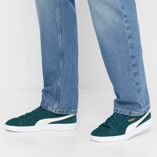 Чоловічі кеди низькі Puma Smash V2 36498967 42.5 (8.5UK) 27.5 см Зелені (4065449371209) - зображення 5