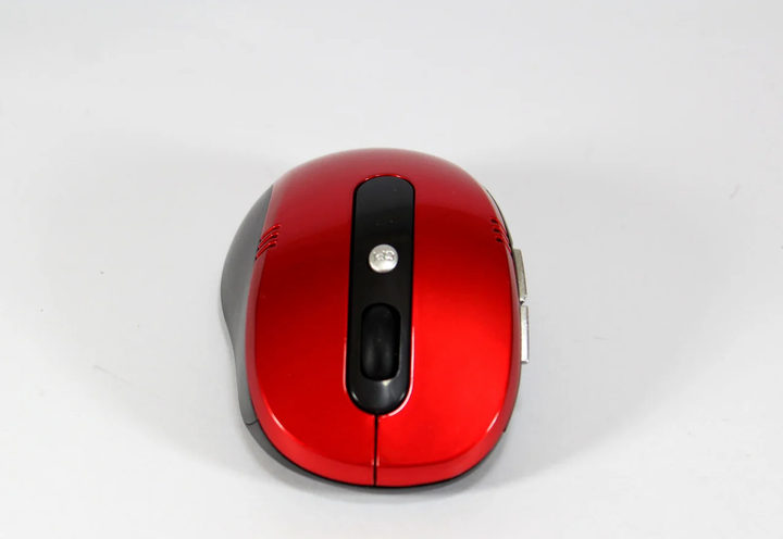 Беспроводная оптическая мышь мышь MHZ G 108 Wireless Red - изображение 2