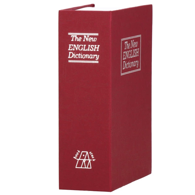 Книга-сейф (кешбокс) Springos 18 x 11.5 x 5.5 см для зберігання грошей та цінностей HA5044 - Фото 14 Книга-сейф (кешбокс) Springos 18 x 11.5 x 5.5 см для зберігання грошей та цінностей HA5044 - зображення 14