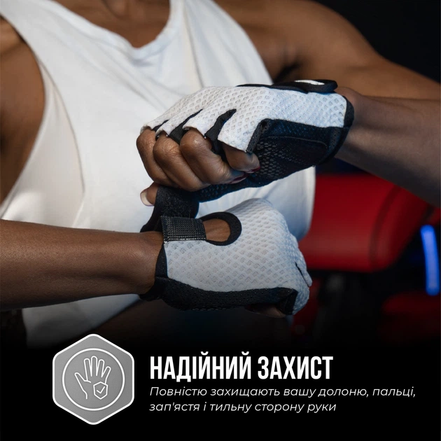 Женские перчатки для фитнеса Contraband Pink Label 5307 Women's Diamond Mesh Lifting Gloves (Белый S) - Фото 4 Женские перчатки для фитнеса Contraband Pink Label 5307 Women's Diamond Mesh Lifting Gloves (Белый S) - изображение 4