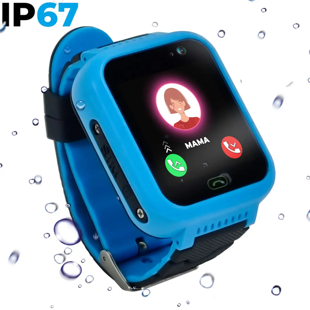 Детские смарт-часы Jetix DF22 Light Edition Blue (22LE01-RA) - изображение 3