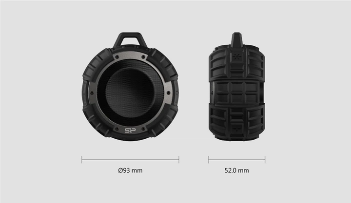 Głośnik przenośny Silicon Power Blast Speaker BS71 Bluetooth v4.2 Czarny (SP05WASYBS71BT0K) - obraz 4