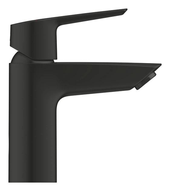 Cмеситель для умывальника однорычажный GROHE QuickFix Start 235512432 черный латунь с донным клапаном CV031143 - изображение 4