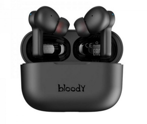 Навушники Bloody m30 Black+Red - зображення 2