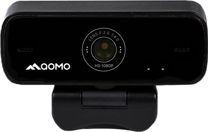 Qomo QWC-004 USB 2.0 FullHD 1080P Black - зображення 1