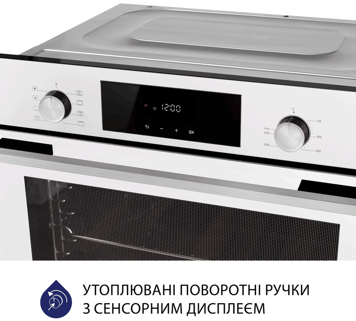 Духова шафа електрична Minola EOD 6814 WH - зображення 5