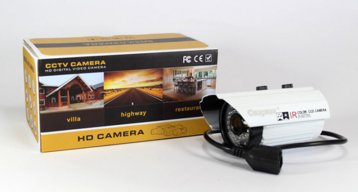 Зовнішня камера відеоспостереження CCTV 635 IP 1.3mp CCD 3,6mm DC 12V SYS PAL - зображення 2