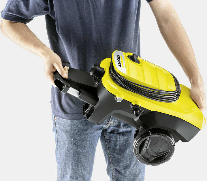 Myjka cisnieniowa Karcher Upright Electric 420 l/h czarny, żółty (1.637-500.0) - obraz 3