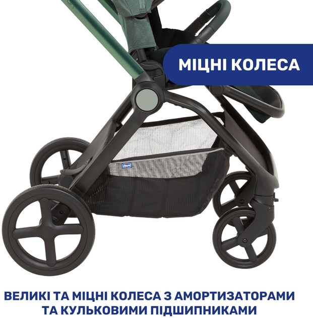 Коляска 2 в 1 Chicco Mysa Зеленая (87026.30.01) - изображение 14