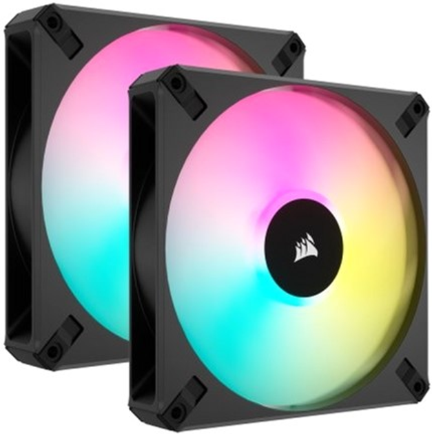 Набір вентиляторів Corsair AF140 RGB Elite Dual Pack (CO-9050156-WW) - зображення 1
