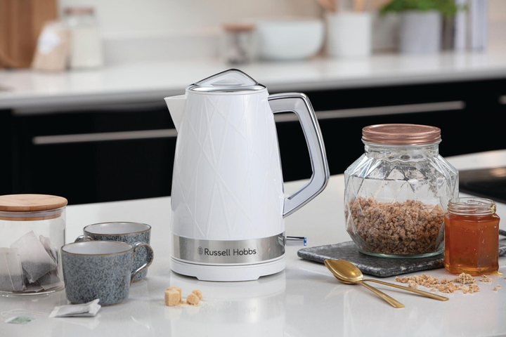 Электрочайник Russell Hobbs Structure, 1.7л, пластик , бело-серебристый 28080-70 (28080-70) - изображение 7