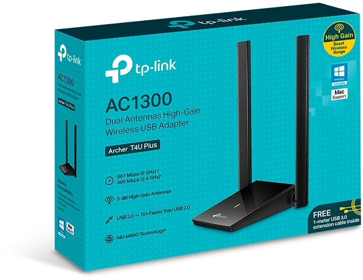 TP-LINK Archer T4U Plus - obraz 4