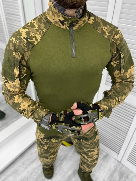 Тактический военный костюм Fostex ( Убакс + Штаны ), Камуфляж: Пиксель, Размер: XXL - изображение 2