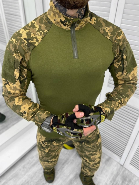 Тактичний військовий костюм Fostex ( Убакс + Штани ), Камуфляж: Піксель, Розмір: M - зображення 2