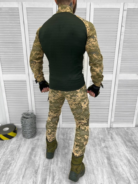Тактичний військовий костюм Fastex ( Убакс + Штани ), Камуфляж: Піксель, Розмір: XL - зображення 2