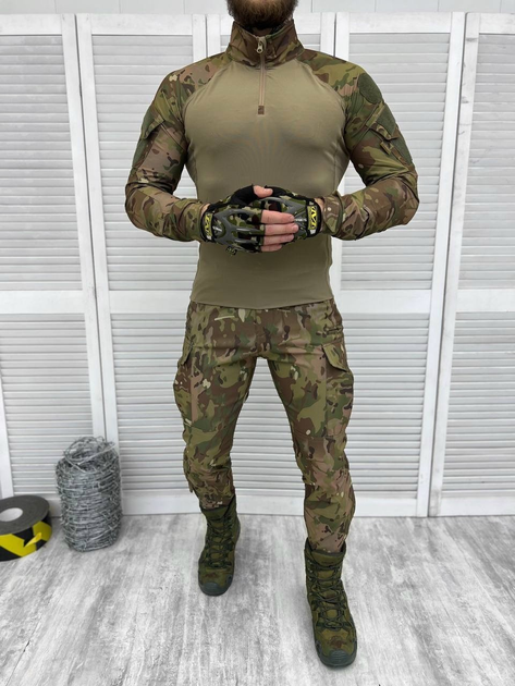 Тактичний військовий костюм Fastex ( Убакс + Штани ), Камуфляж: Мультикам, Розмір: M - зображення 1
