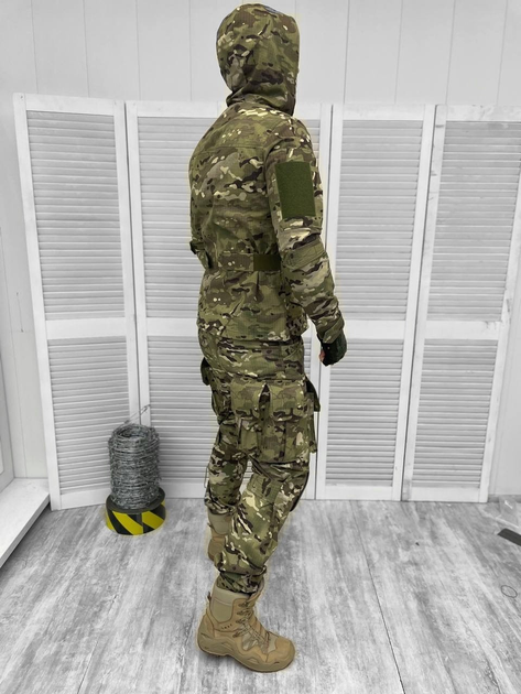 Тактичний військовий костюм Fostex ( Куртка + Штани ), Камуфляж: Мультикам, Розмір: XXL - зображення 2