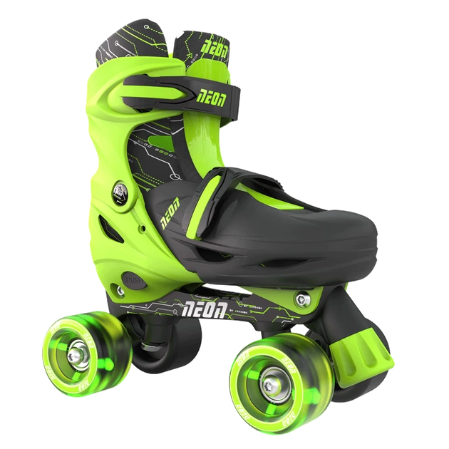 Роликовые коньки Neon Combo Skates Салатовый Размер 34-37 (NT10G4) - изображение 6