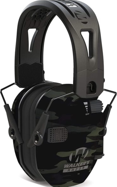 Активні захисні навушники Walker’s Razor Slim Tacti-Grip (Multicam Black) (GWP-RSEMRH-MCCG) - зображення 1