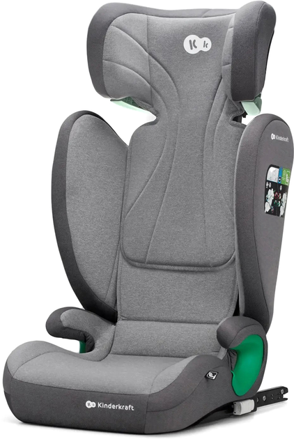 Автокресло Kinderkraft Junior Fix 2 i-Size Rocket Grey (KCJUFI20GRY0000) (5902533921577) - изображение 2