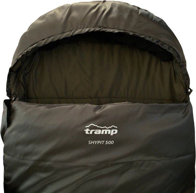 Спальний мішок Tramp Shypit 500XL ковдра з капюшоном правий olive 220/100 (UTRS-062L-R) - зображення 3