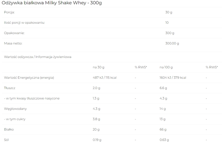 Білкова добавка 6PAK Milky Shake Whey 300 г Латте (5902811803397) - зображення 2