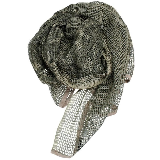 Тактичний маскувальний шарф-шарф-snake 190x90см (СІР) - зображення 1