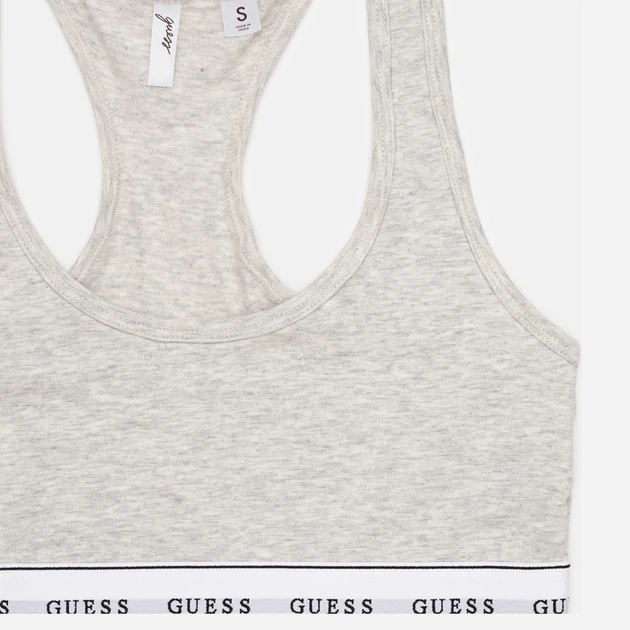 Бюстгальтер-топ Guess Carrie O97C01-KBBU1-H9D3 S Light Rock Heather (7617076721017) - изображение 5