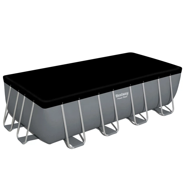 Каркасний басейн Bestway 56670 (488х244х122 см) з картриджним фільтром, драбиною та тентом - изображение 3