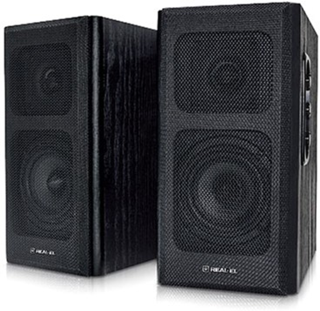 System akustyczny Real-El S-250 Black (EL121000005) - obraz 2