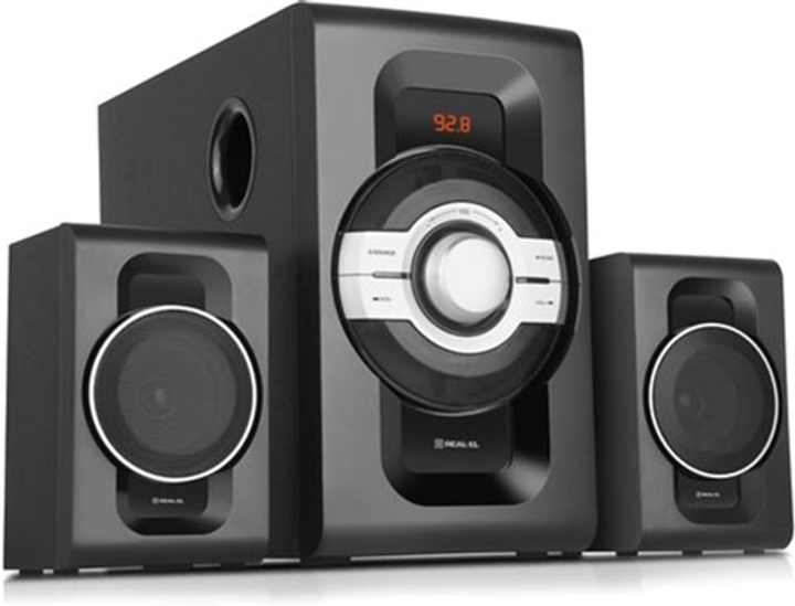 System akustyczny Real-El M-590 Black (EL121300010) - obraz 3