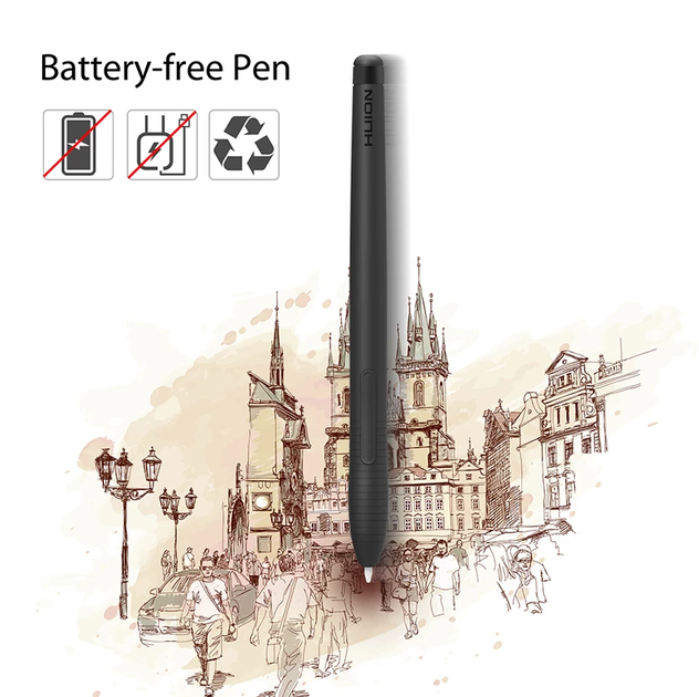 Графічний планшет HUION H430P для малювання - зображення 5