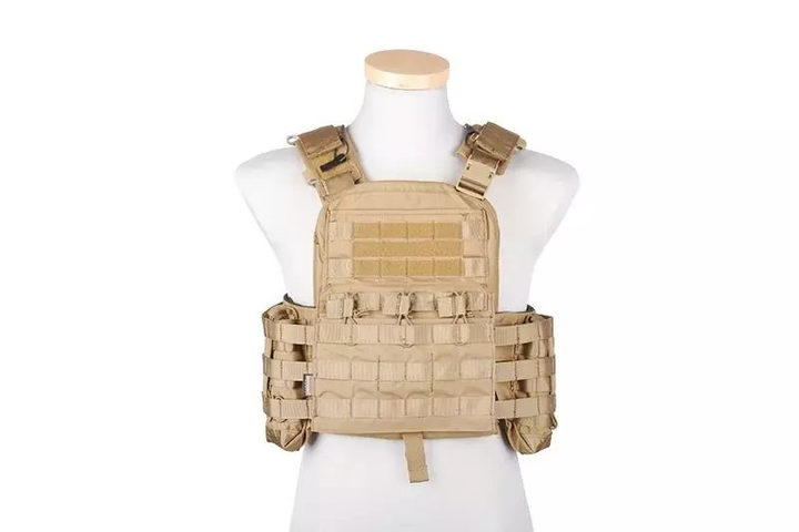 Розвантажувальний жилет Emerson Cherry Plate Carrier Tactical Vest Coyote Brown - зображення 2