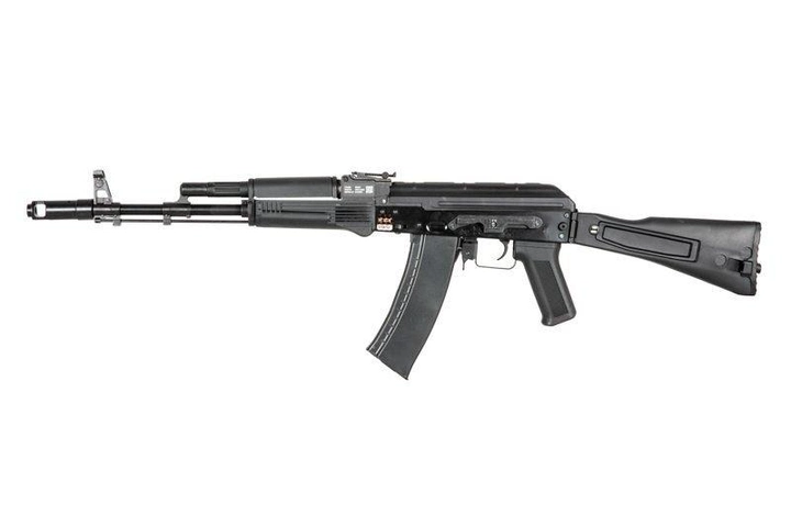 Страйкбольна штурмова гвинтівка Specna Arms AK-74M SA-J01 Edge Black - зображення 1