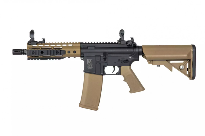 Страйкбольна штурмова гвинтівка Specna Arms M4 SA-C12 Core Half Tan - изображение 1