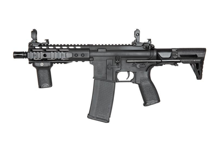 Штурмова гвинтівка Specna Arms M4 CQB Edge SA-E12 PDW Black (Страйкбол 6мм) - изображение 1