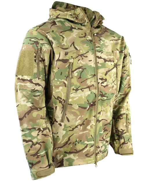 Куртка тактическая военная KOMBAT UK Patriot Soft Shell Jacket мультикам L (OR.M_7ECDD71018DE) - изображение 1