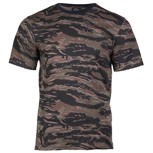 Футболка камуфляжная MIL-TEC T-Shirt Тiger stripe M - изображение 1