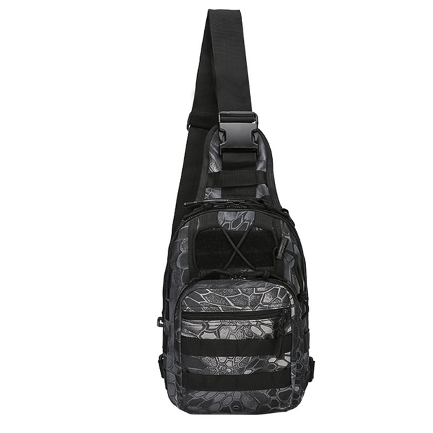 Рюкзак на одно плечо AOKALI Outdoor A14 Черный 20л - изображение 2