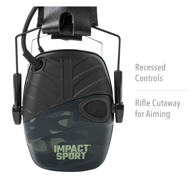Активні захисні навушники Howard Leight Impact Sport R-02527 Black Multicam - зображення 2