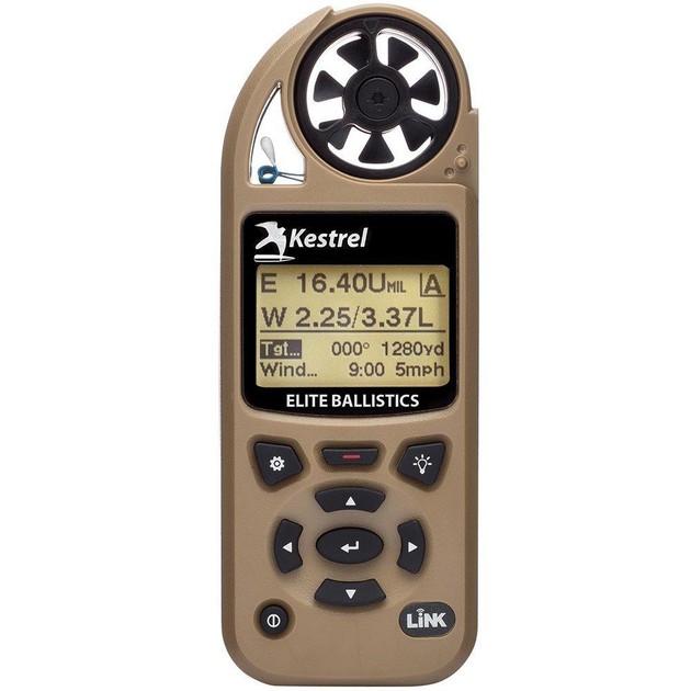 Метеостанция Kestrel 5700 Ballistics c Bluetooth, баллистический калькулятор G1/G7, цвет Tan - изображение 1