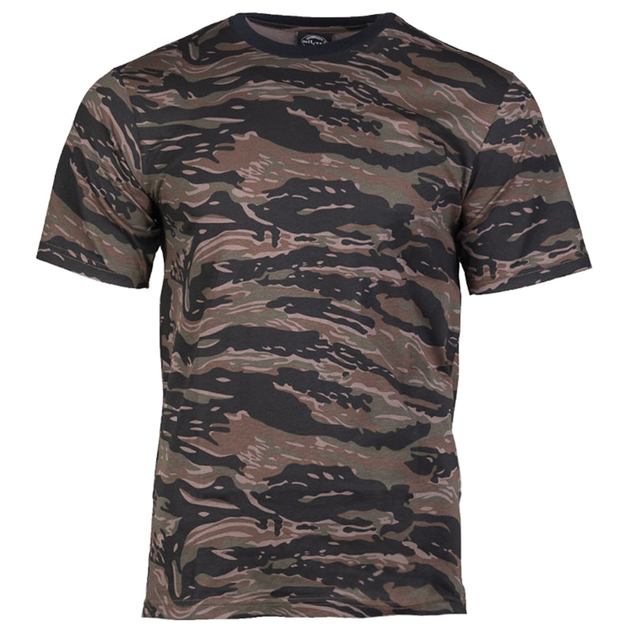 Футболка камуфляжная MIL-TEC T-Shirt Тiger stripe S - изображение 1