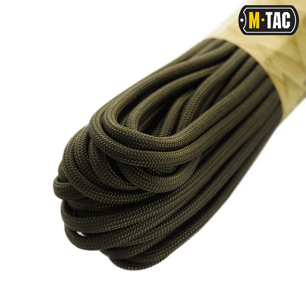Паракорд M-Tac 550 type III OD Green 15м - изображение 3