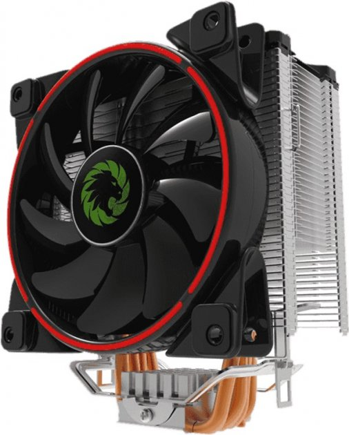 Кулер для процессора Intel/AMD TDP 187W GameMax Gamma 500-Red с подсветкой 120 мм - изображение 2